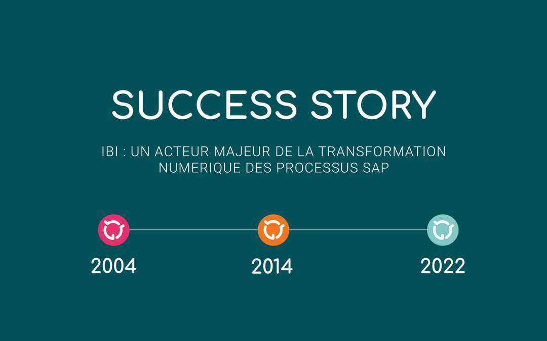2014 – 2022 : ibi acteur de la digitalisation SAP