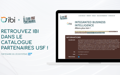 IBI & USF : Partenaire de l’écosystème SAP